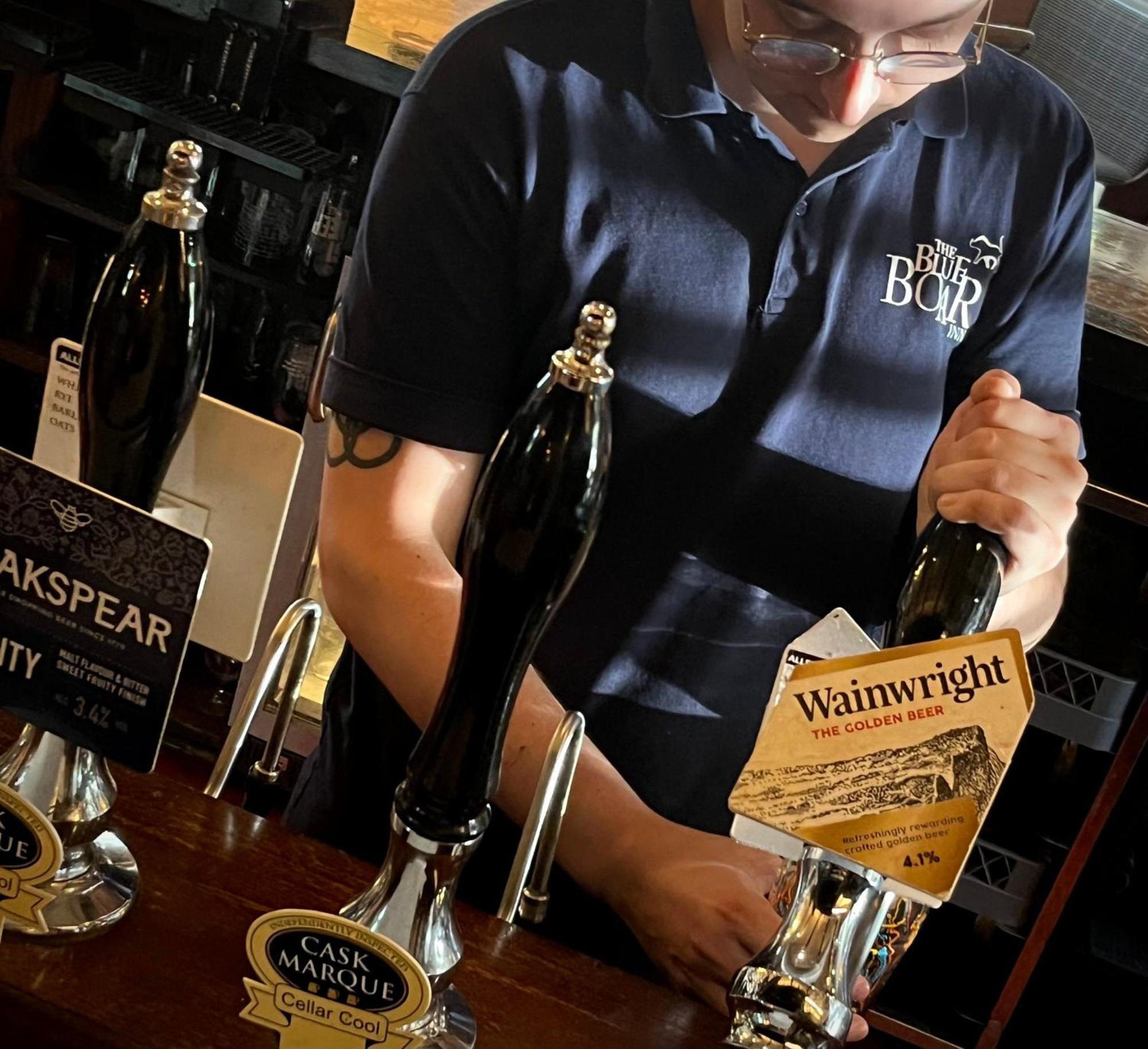 The Blue Boar Alcester Exterior foto